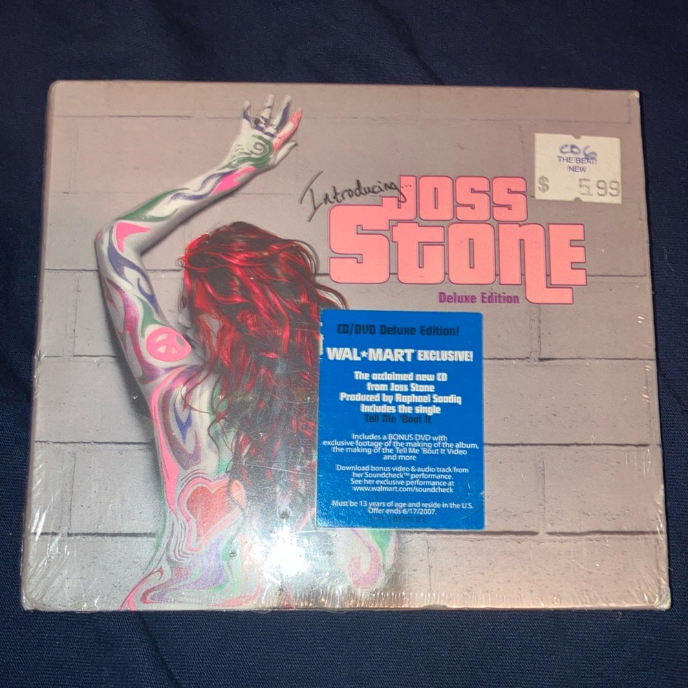 Joss Stone Deluxe Edition CD/DVD SEALED 2007